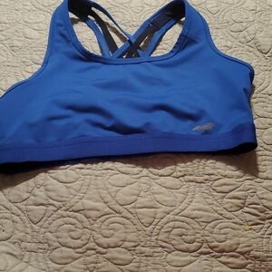 Avia blue sports bra size large 12/14